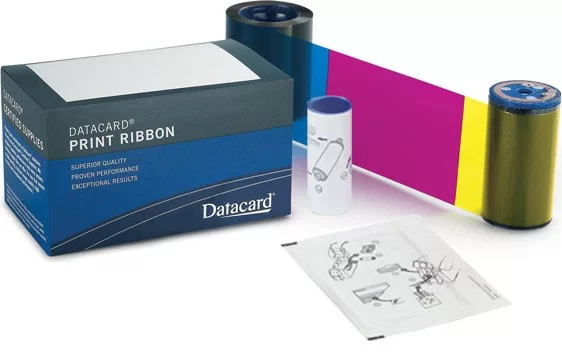 Ribbon Datacard 535000-011 YMCKF-KT 300 impresiones