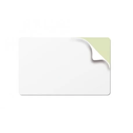 Tarjetas de PVC autoadhesiva StickiCard CR80 0.10mil