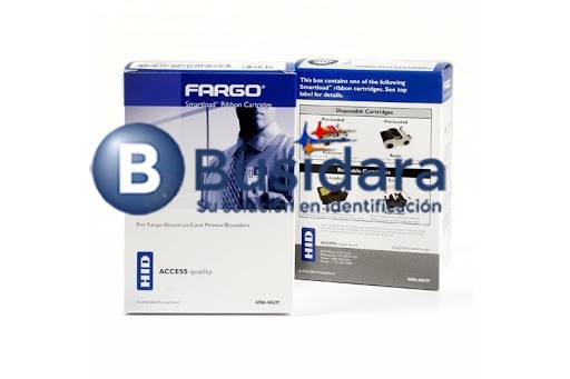 Ribbon Fargo 45102 Kit de cinta monocromo negro estándar 1.000 impresiones