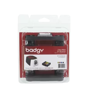 Ribbon Evolis Badgy CBGR0100C YMCKO 100 impresiones