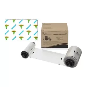 Ribbon 659W26 1mil laminado de 1 mil Holográfico 250 imprints